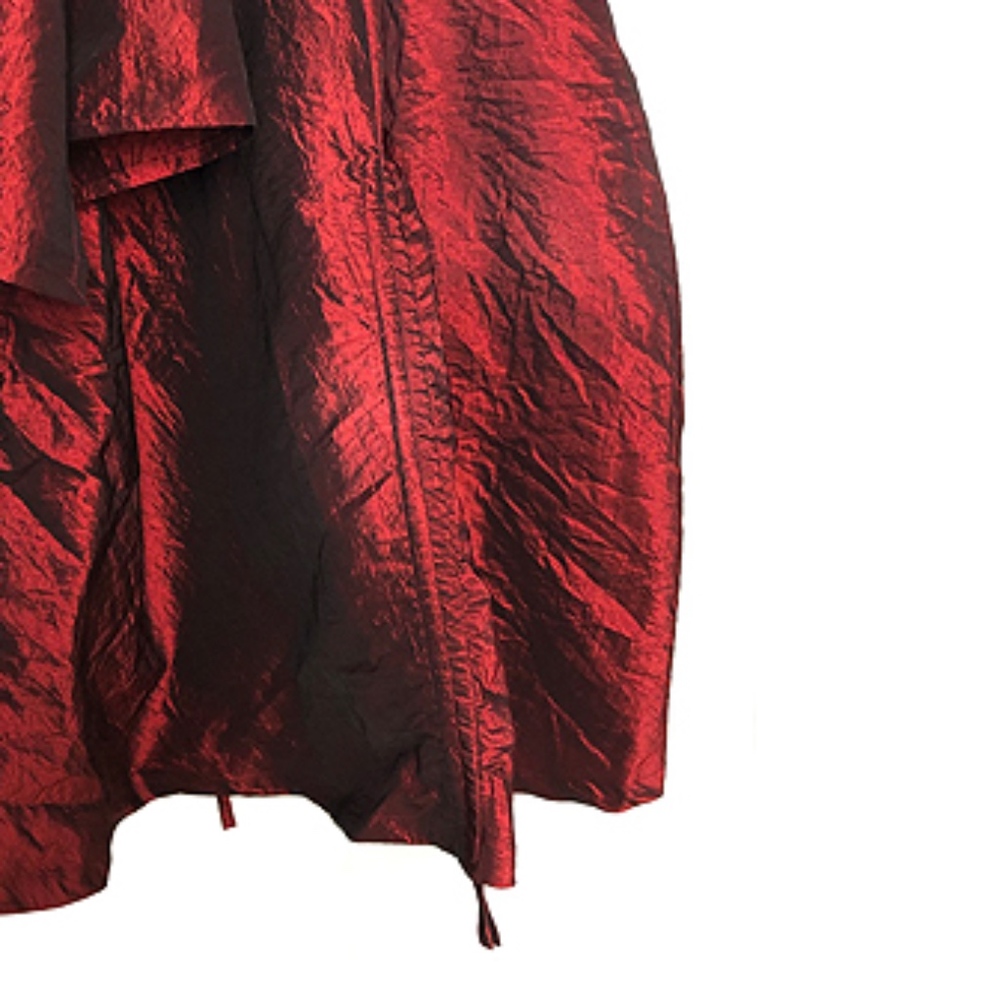 European Red Evening Dress - Picture 3 of 8